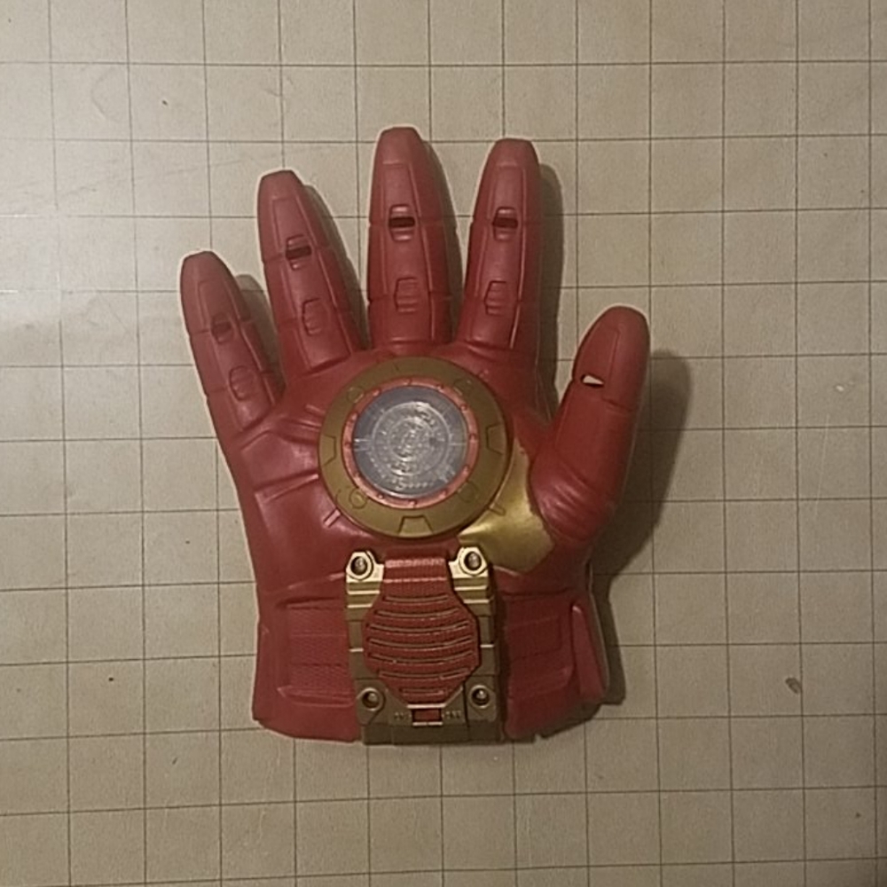Iron Man glove toy